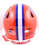 Tim Tebow Autographed Florida Gators F/S Speed Flex Helmet - Beckett W Hologram *White Image 3