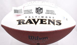 Ed Reed Autographed Baltimore Ravens Logo Football-Beckett W Hologram *Black Image 3