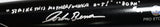 Corbin Bernsen Charlie Sheen Autographed Black Louisville Slugger Baseball Bat- Beckett W Hologram *Silver Image 2