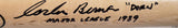 Corbin Bernsen Charlie Sheen Autographed Blonde Louisville Slugger Baseball Bat- Beckett W Hologram *Black Image 2
