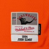 John Elway Autographed Broncos Mitchell & Ness Orange 1994 Legacy Jersey- Beckett W Hologram *Black Image 4