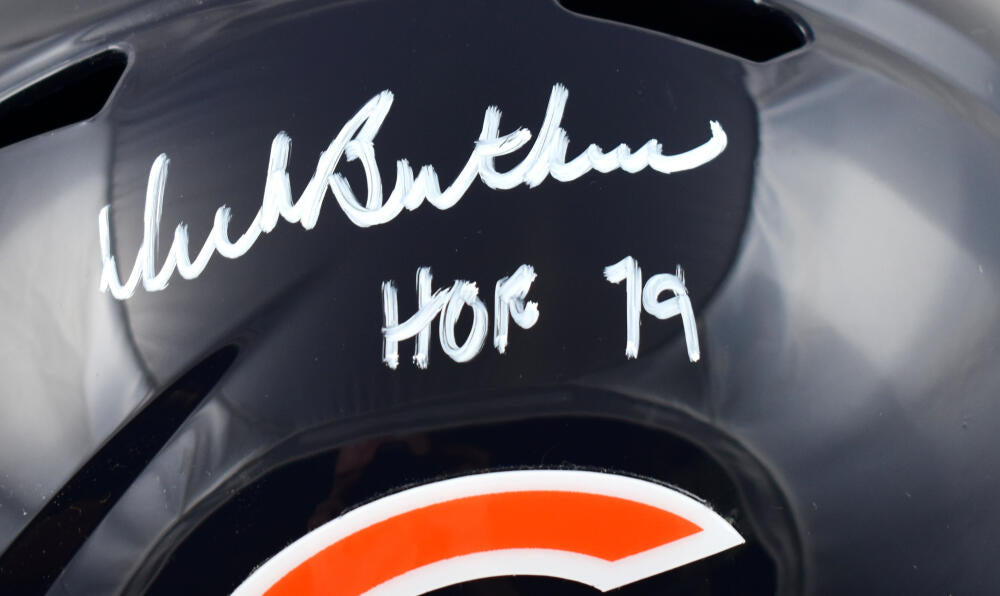 Dick Butkus hof 79 Signed Chicago Bears F/s Speed Authentic