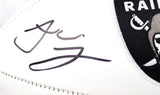 Jakobi Meyers Autographed Las Vegas Raiders Logo Football - Beckett W Hologram *Black Image 2