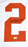Earl Campbell Autographed White College Style Jersey - Beckett W Hologram *Black Image 2