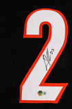 Dax Hill Autographed Black Pro Style Jersey-Beckett W Hologram *Black Image 2