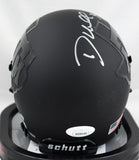Dante Hall Autographed Texas A&M Aggies Black Schutt Mini Helmet- JSA W *Silver Image 3