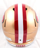 George Kittle Autographed San Francisco 49ers F/S Speed Helmet - Beckett W Hologram Image 3