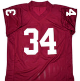 Dante Hall Autographed Maroon College Style Jersey - JSA W *Black Image 3