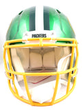 Christian Watson Autographed Green Bay Packers F/S Flash Speed Authentic Helmet-Beckett W Hologram *White Image 4