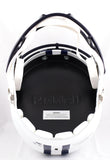 Emmitt Smith Autographed F/S Dallas Cowboys Flat White Speed Helmet- Beckett W Hologram *Blue Image 5