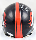 Gary Zimmerman Autographed Denver Broncos Mini Helmet W/ HOF- JSA W *Silver Image 3