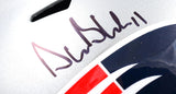 Drew Bledsoe Autographed New England Patriots F/S Speed Helmet - Beckett W Hologram *Black Image 2