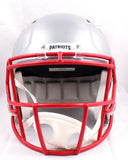 Drew Bledsoe Autographed New England Patriots F/S Speed Helmet - Beckett W Hologram *Black Image 4