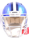 Tony Dorsett Autographed Dallas Cowboys F/S Flash Speed Authentic Helmet- Beckett W Hologram *White Image 4