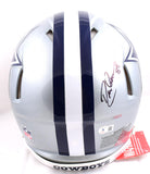 Drew Pearson Roger Staubach Tony Dorsett Signed Cowboys F/S Speed Authentic Helmet-Beckett W Hologram *Black Image 5
