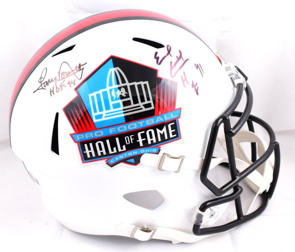 Tony Dorsett Earl Campbell Autographed NFL F/S Speed Helmet w/HOF- Beckett W Hologram *Black Image 1