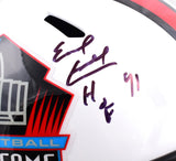 Tony Dorsett Earl Campbell Autographed NFL F/S Speed Helmet w/HOF- Beckett W Hologram *Black Image 3