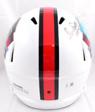 Tony Dorsett Earl Campbell Autographed NFL F/S Speed Helmet w/HOF- Beckett W Hologram *Black Image 4