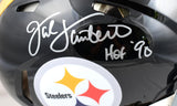 Jack Lambert Autographed Pittsburgh Steelers F/S 63-76 Speed Authentic Helmet w/ HOF-Beckett W Hologram *Silver Image 2