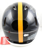 Jack Lambert Autographed Pittsburgh Steelers F/S 63-76 Speed Authentic Helmet w/ HOF-Beckett W Hologram *Silver Image 3