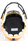 Jack Lambert Autographed Pittsburgh Steelers F/S Gold Speed Helmet w/ HOF-Beckett W Hologram *Black Image 5