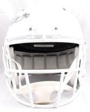 TJ Watt Michael Strahan Autographed NFL F/S Speed Helmet- Beckett W Hologram *Black Image 5