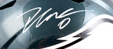 D'Andre Swift Autographed Philadelphia Eagles F/S Speed Helmet-Beckett W Hologram *White Image 2
