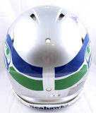 Steve Largent Autographed Seattle Seahawks F/S 83-01 Speed Authentic Helmet w/HOF - Beckett W Hologram *Blue Image 3