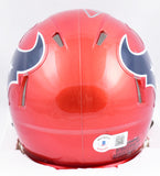 Christian Harris Autographed Houston Texans Alternate 2022 Speed Mini Helmet-Beckett W Hologram *Silver Image 3