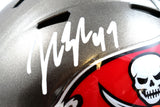 John Lynch Autographed Tampa Bay Buccaneers Speed Mini Helmet-Beckett W Hologram *White Image 2