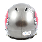 John Lynch Autographed Tampa Bay Buccaneers Speed Mini Helmet-Beckett W Hologram *White Image 3
