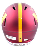 Emmanuel Forbes Jr. Autographed Washington Commanders F/S Speed Helmet - Beckett W Hologram *Yellow Image 3