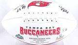 John Lynch Autographed Buccaneers Logo Football w/SB 37-Beckett W Hologram *Black Image 4