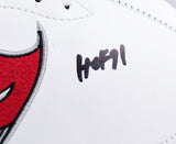 John Lynch Autographed Buccaneers Logo Football w/HOF - Beckett W Hologram *Black Image 3