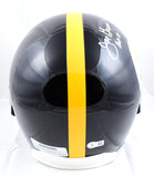 Joe Greene Autographed Pittsburgh Steelers F/S Helmet w/ HOF-Beckett W Hologram *Silver Image 3