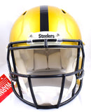 Jerome Bettis Autographed Pittsburgh Steelers F/S Flash Speed Authentic Helmet -Beckett W Hologram *Black *Thin Image 4