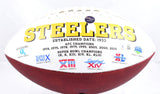 Donnie Shell Autographed Pittsburgh Steelers Logo Football w/HOF - Beckett W Hologram *Black Image 4