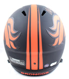 Champ Bailey Autographed Denver Broncos F/S Eclipse Speed Helmet - Beckett W Hologram *Orange Image 3