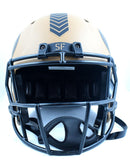 Joe Montana Autographed San Francisco 49ers F/S Salute to Service 2023 Speed Helmet - Fanatics *White Image 4