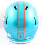 Raheem Mostert Autographed Miami Dolphins F/S Flash Speed Helmet-Beckett W Hologram *White Image 3