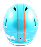 De'Von Achane Autographed Miami Dolphins F/S Flash Speed Helmet-Beckett W Hologram *White Image 3