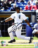 Frank Thomas Autographed Chicago White Sox 8x10 Batting Photo - Beckett W Hologram *Black Image 1