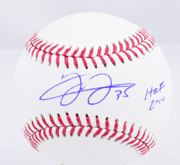 Frank Thomas Autographed Rawlings OML Baseball w/HOF - Beckett W Hologram *Blue Image 1