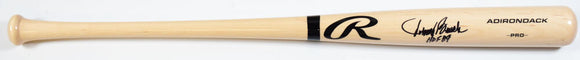Johnny Bench Autographed Blonde Rawlings Pro Baseball Bat w/ HOF - Fanatics *Black Image 1