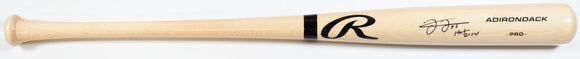 Frank Thomas Autographed Blonde Rawlings Pro Baseball Bat w/ HOF - Beckett W Hologram *Black Image 1