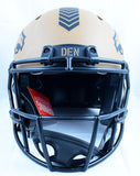 John Elway Autographed Denver Broncos F/S Salute to Service 2023 Speed Authentic Helmet-Beckett W Hologram *White Image 4