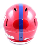 Phil Simms Autographed New York Giants F/S Flash Speed Helmet w/SB MVP -Beckett W Hologram *White Image 3