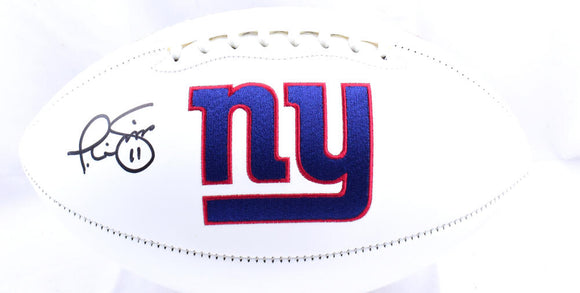 Phil Simms Autographed New York Giants Logo Football - Beckett W Hologram *Black Image 1