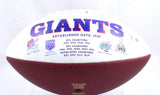 Phil Simms Autographed New York Giants Logo Football - Beckett W Hologram *Black Image 3