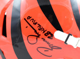 Boomer Esiason Autographed Cincinnati Bengals F/S Speed Helmet w/NFL MVP-Beckett W Hologram *Black Image 2